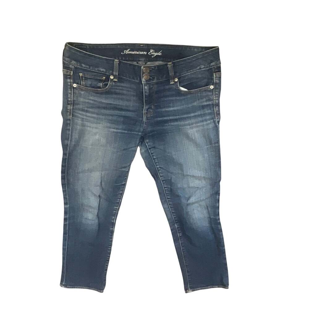 American Eagle Women's Size 10 Regular Low Rise Jegging Blue Jeans